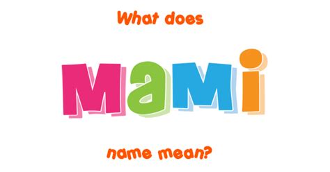 noun noodle soup; pancit with soup. . Mami meaning in tamil